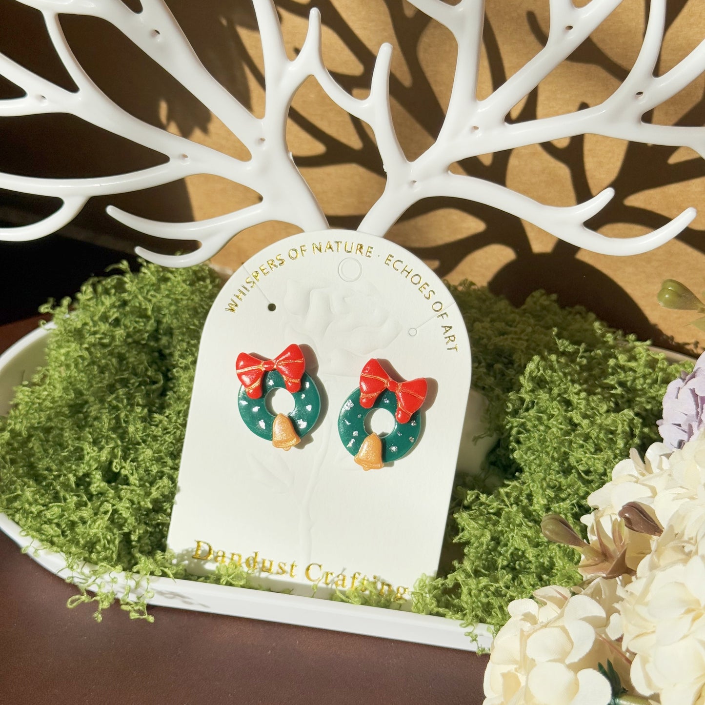 S925 Sterling Silver Earrings - Christmas Gift (R01)