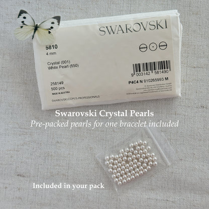 Bead Pack No. 01 | Pearl & Crystal Bracelet Materials
