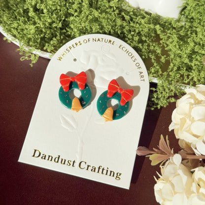 S925 Sterling Silver Earrings - Christmas Gift (R01)