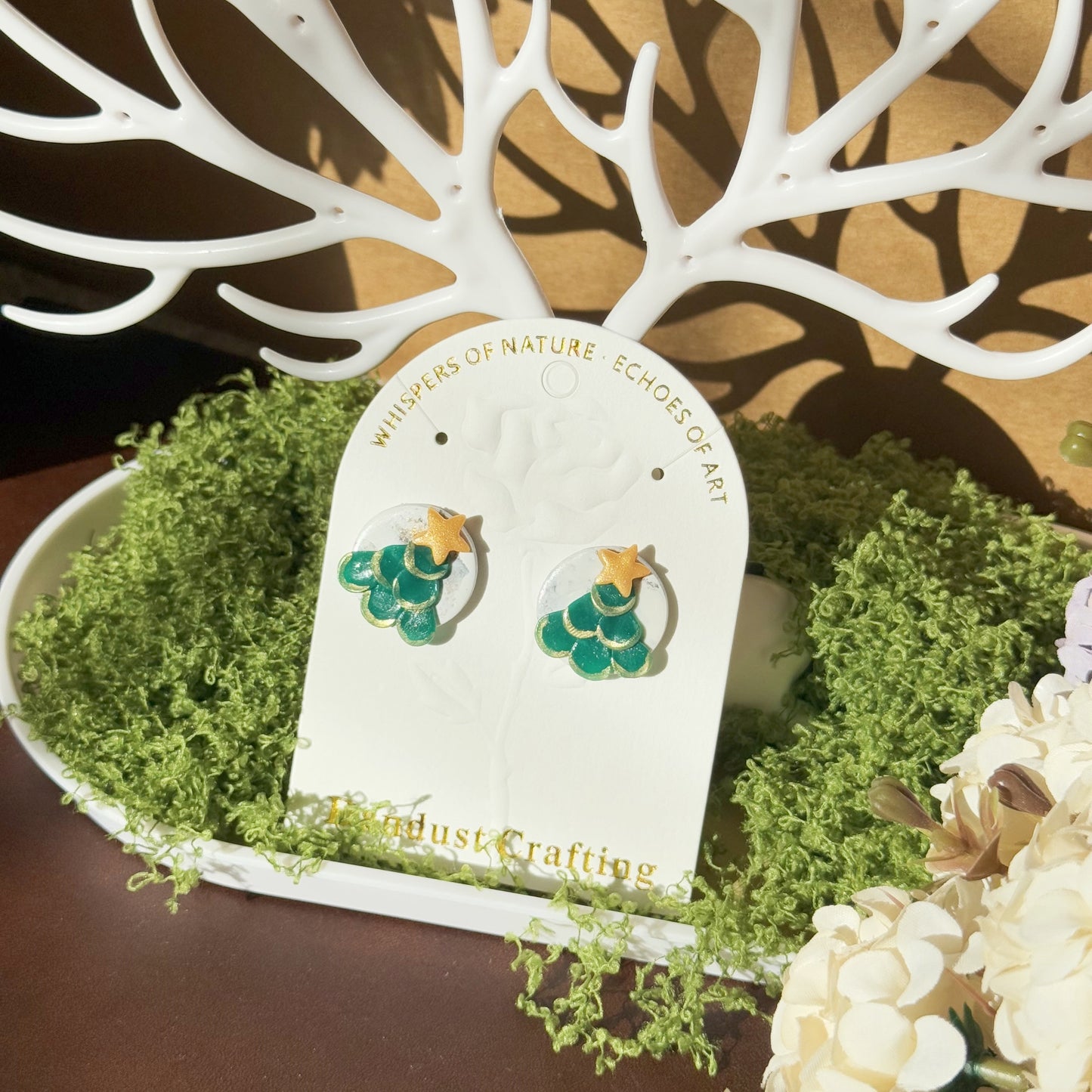 S925 Sterling Silver Earrings - Christmas Gift (R01)