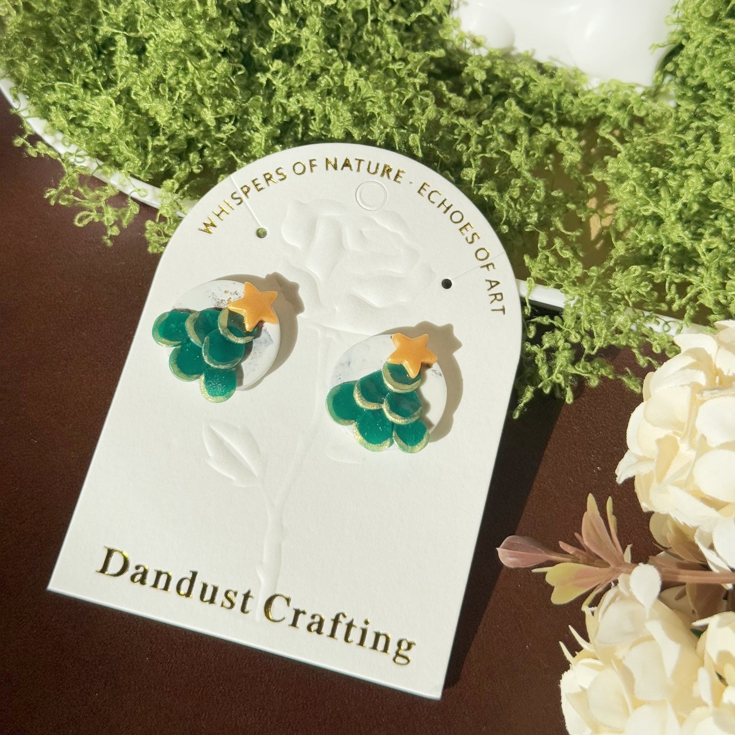 S925 Sterling Silver Earrings - Christmas Gift (R01)