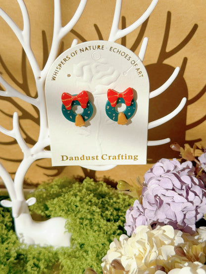 S925 Sterling Silver Earrings - Christmas Gift (R01)